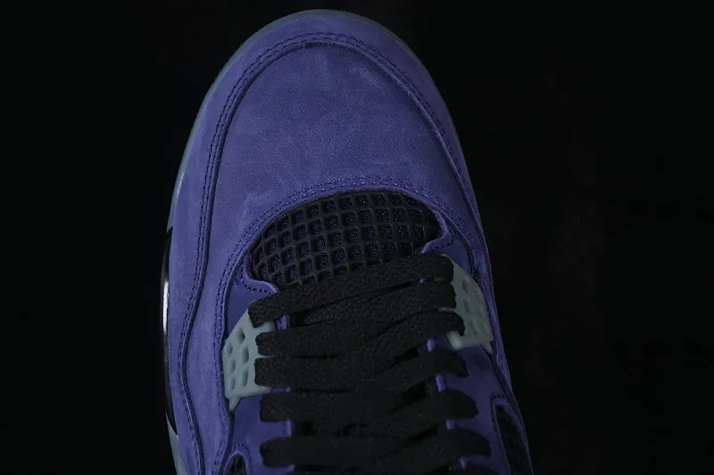 All categories Air Jordan Jordan series basketball shoes Air Jordan 4 LJR version Air Jordan 4 Retro "Lakers" AJ4 Joe 4 Lakers Purple Gold FV5029-500